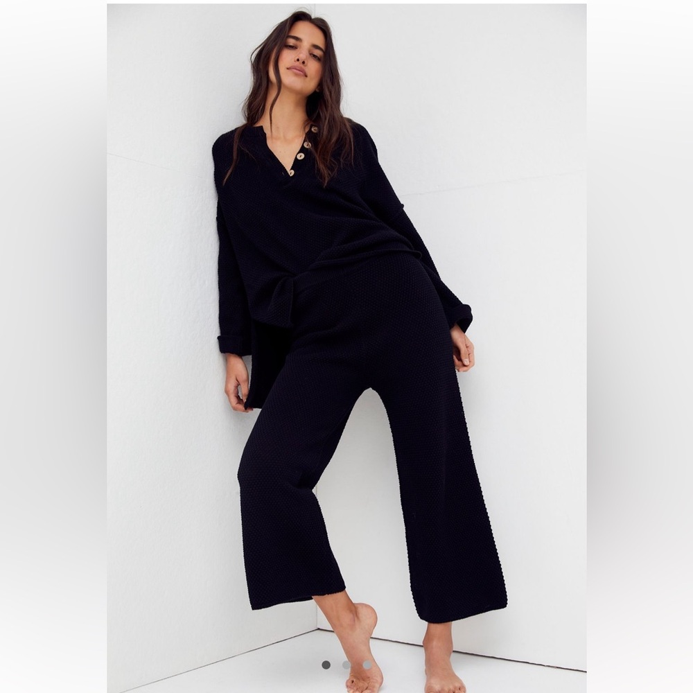 NWT Free People Hailee Set size M, Black